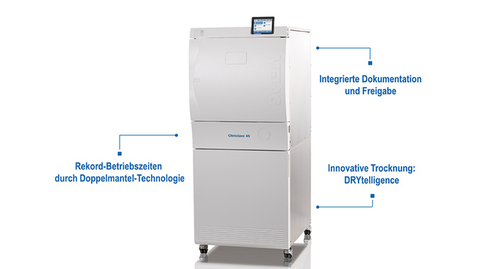 MELAG Cliniclave 45 Sterilisator USPs